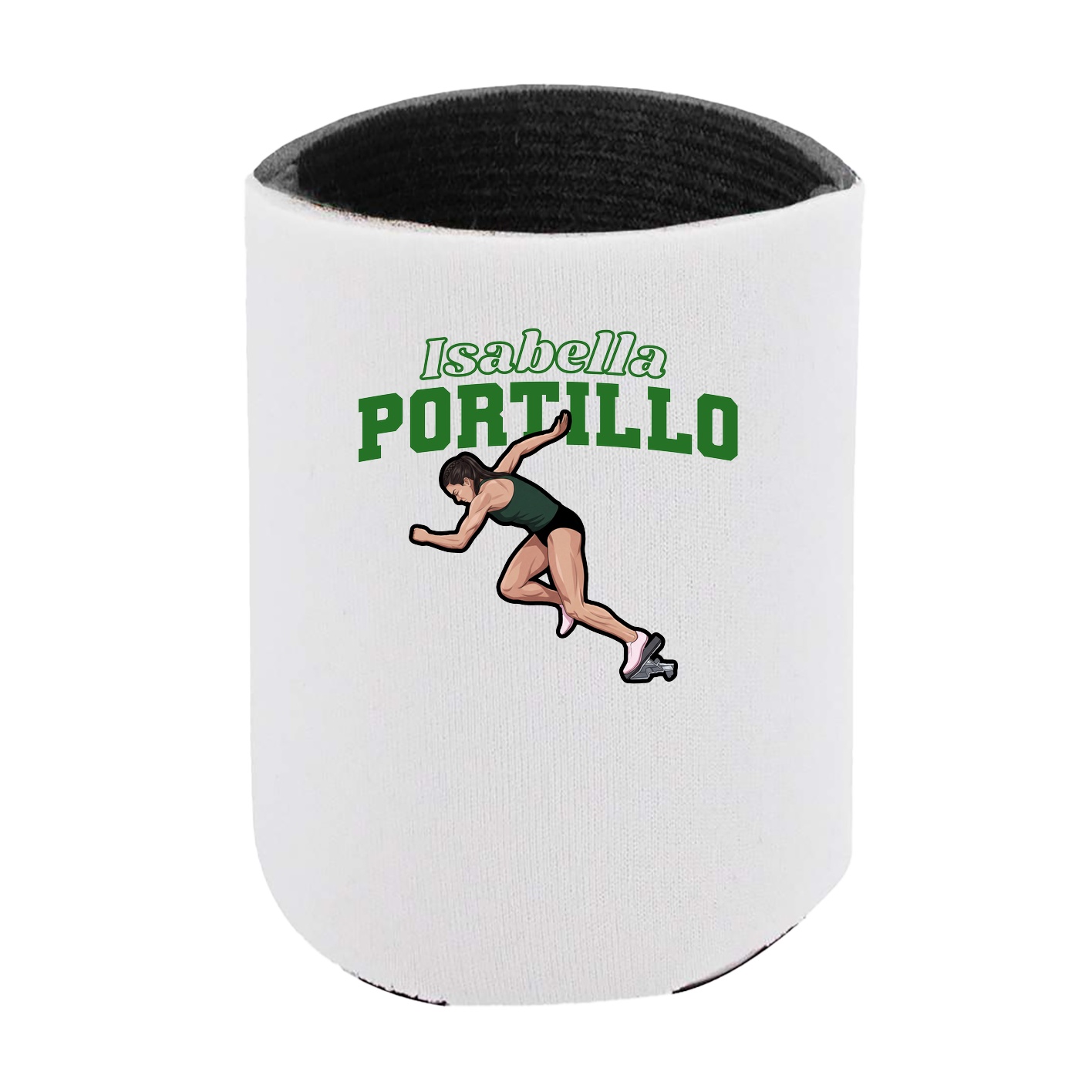 Can Holder — Name Arch in White