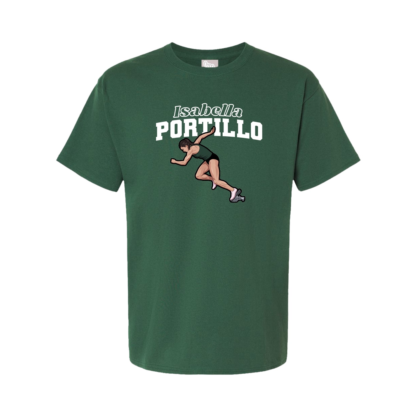 Tee — Name Arch in Green