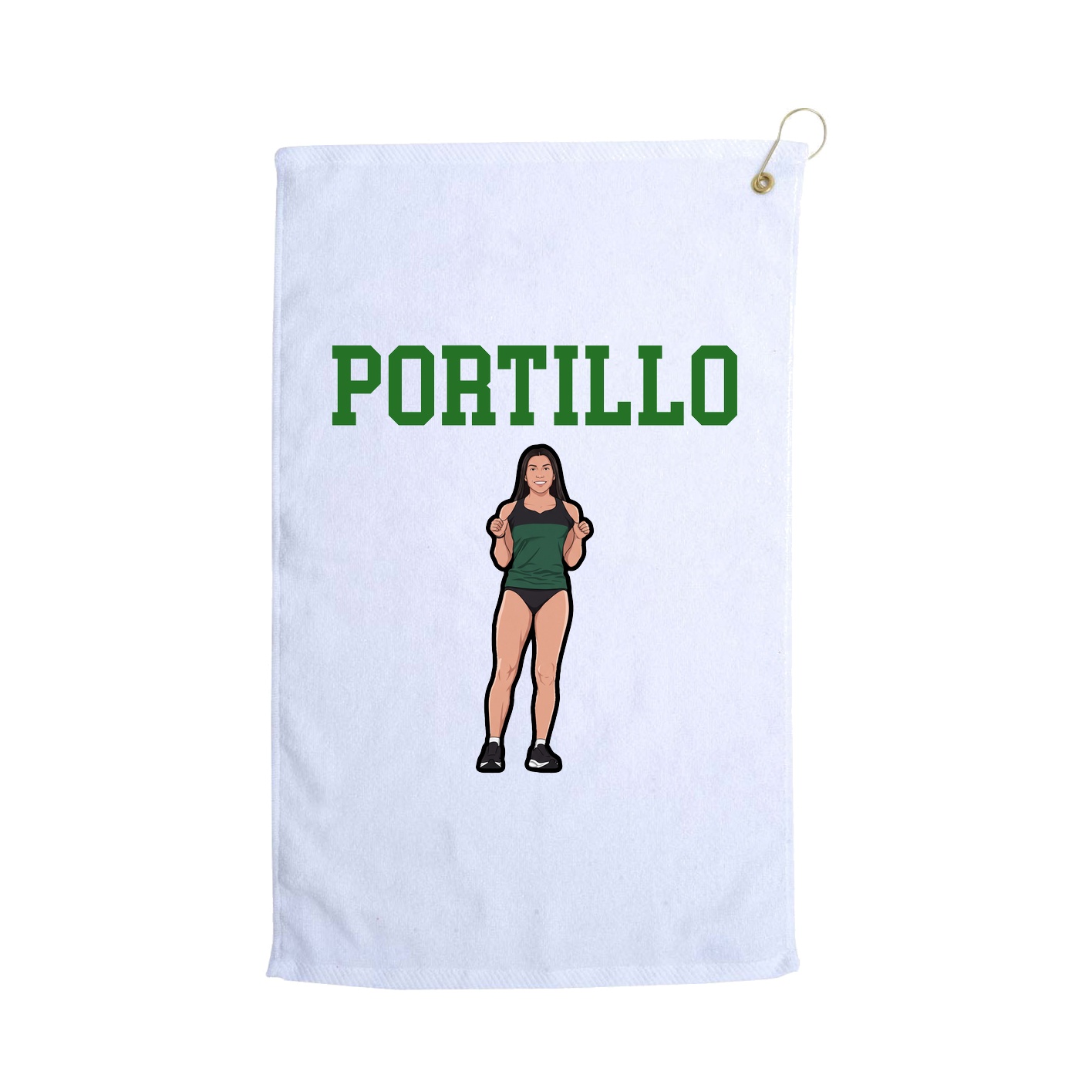 Golf Towel — Shirsey in White