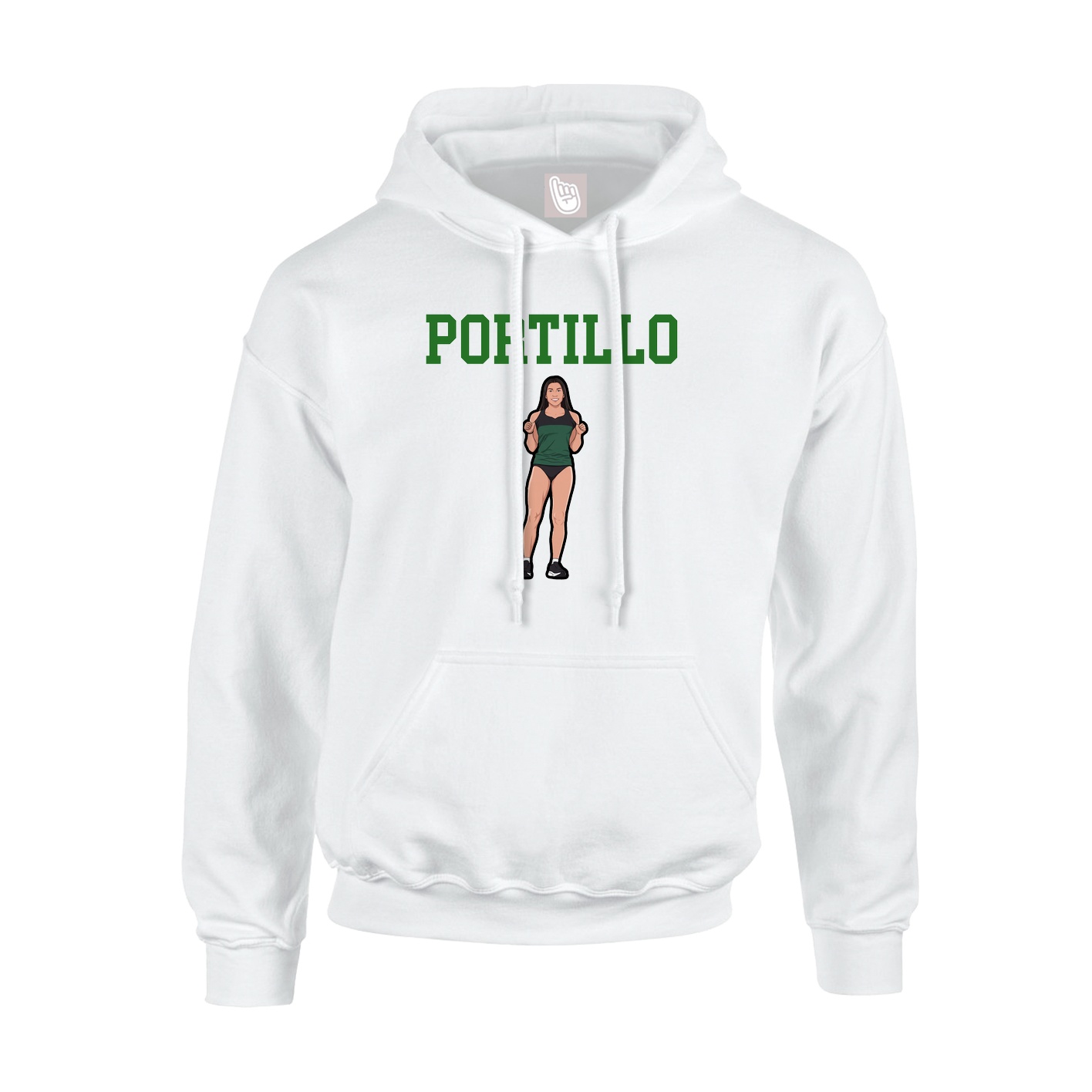 Youth Hoodie — Shirsey in White