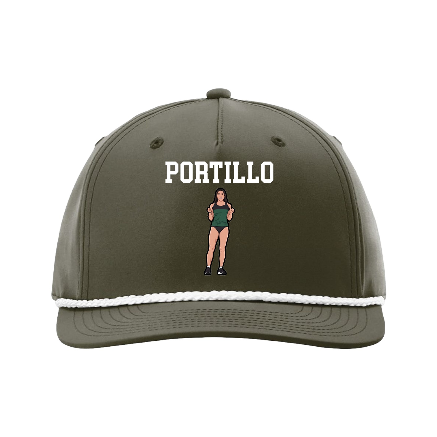 Five-Panel Classic Rope Cap — Shirsey in Green
