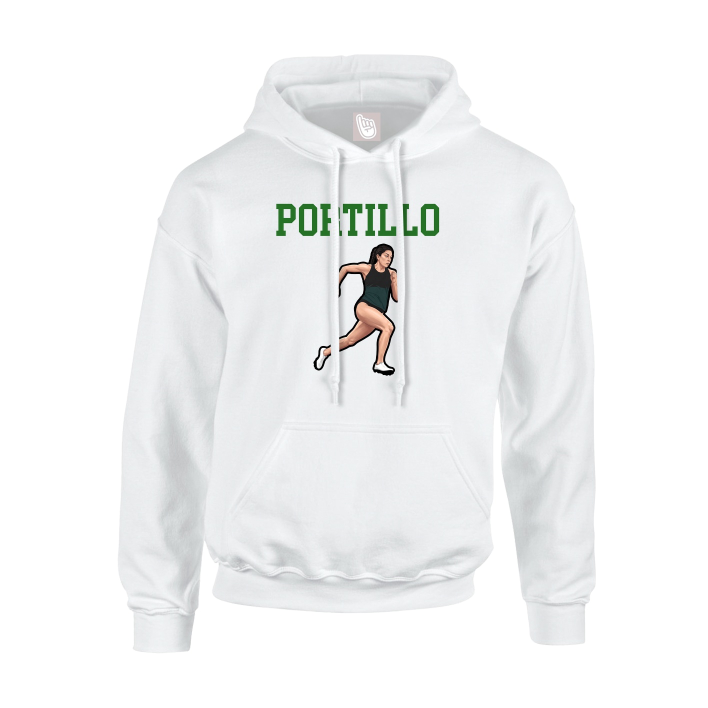 Hoodie — Shirsey in White