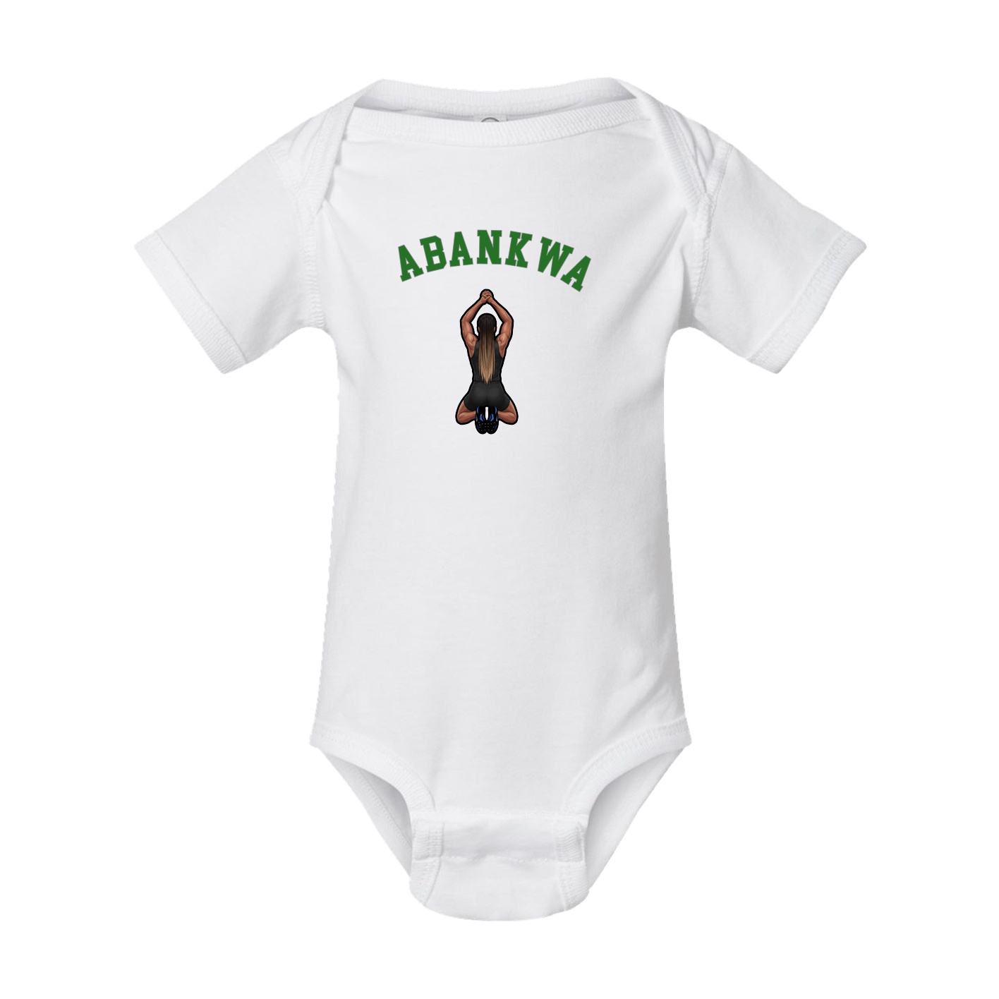 Baby Onesie — Shirsey Arch in White