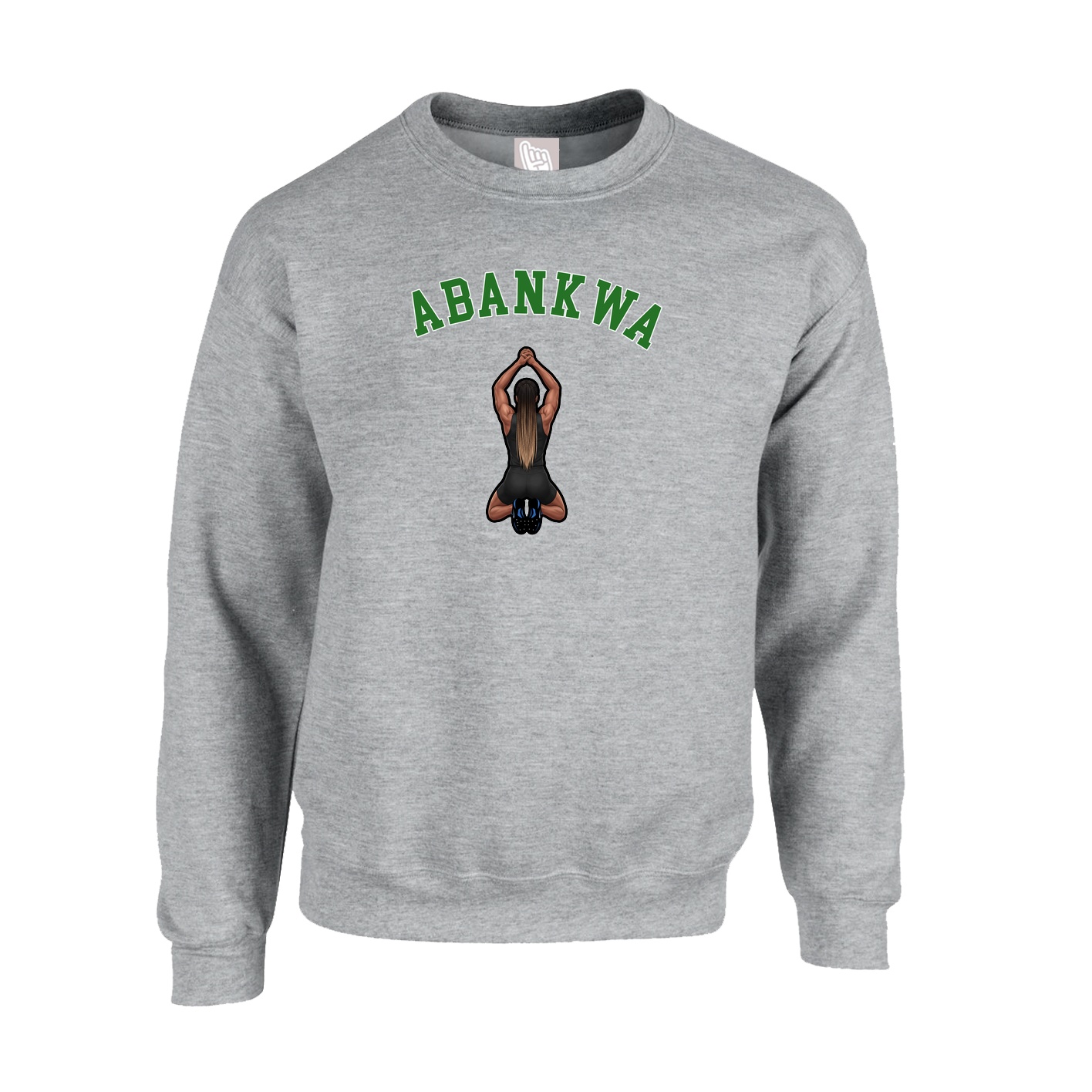 Fleece Crew — Shirsey Arch in Grey