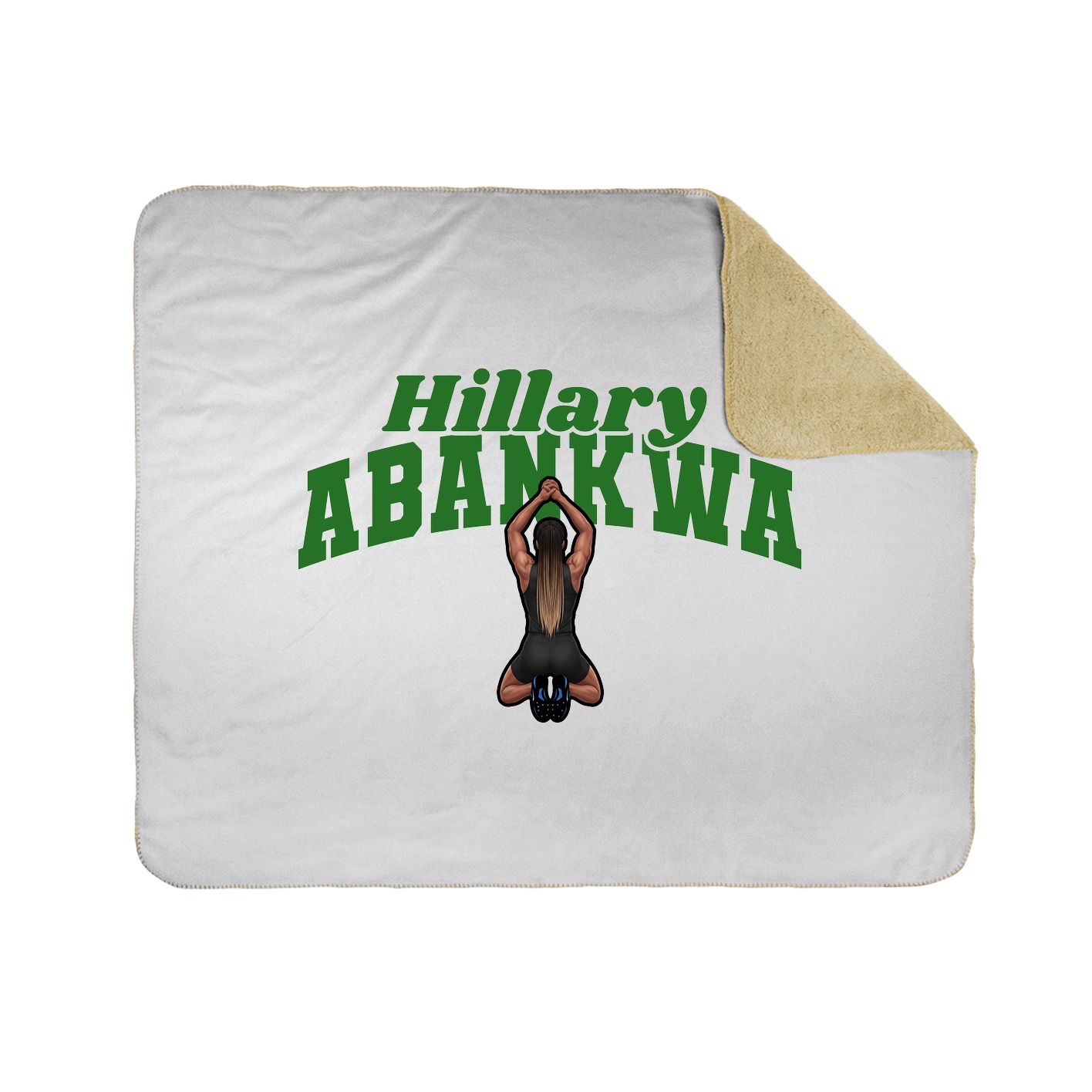 Throw Blanket — Signature Arch in White
