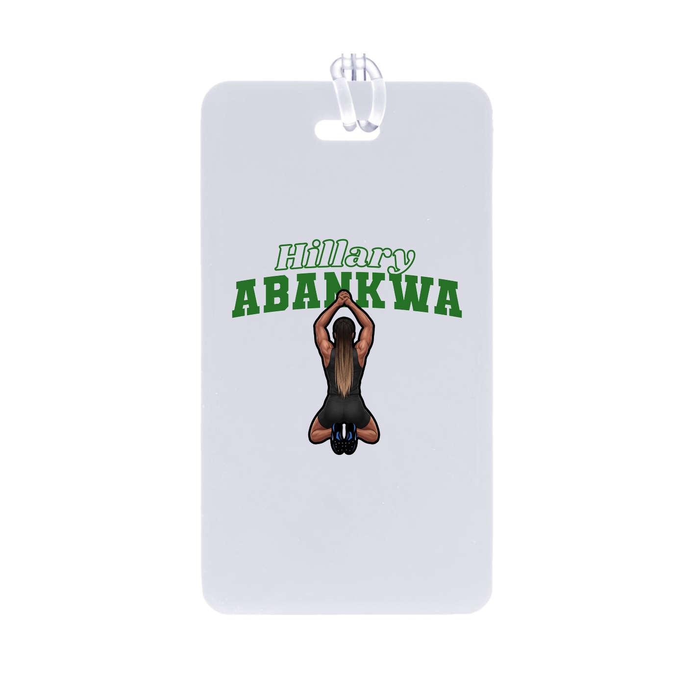 Bag Tag — Name Arch in Classic