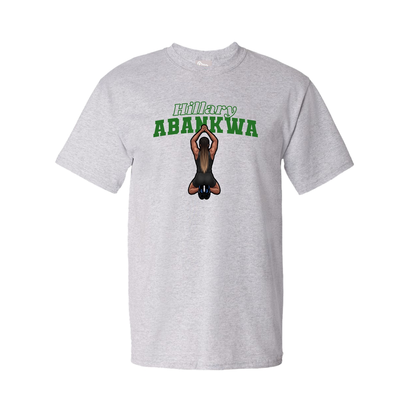 Tee — Name Arch in Grey