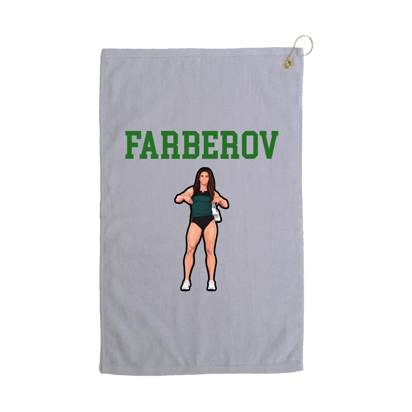 Golf Towel — Shirsey in Grey