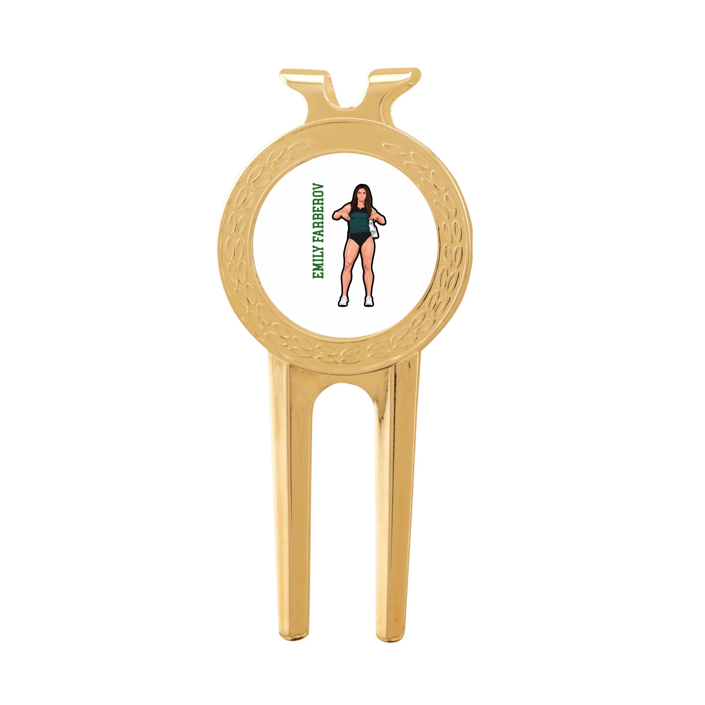 Divot Tool with Ball Marker — Name Vertical in Classic