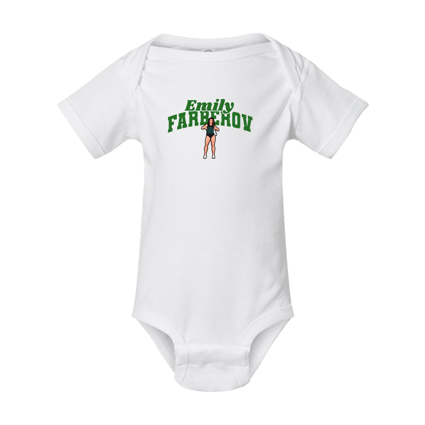 Baby Onesie — Signature Arch in White