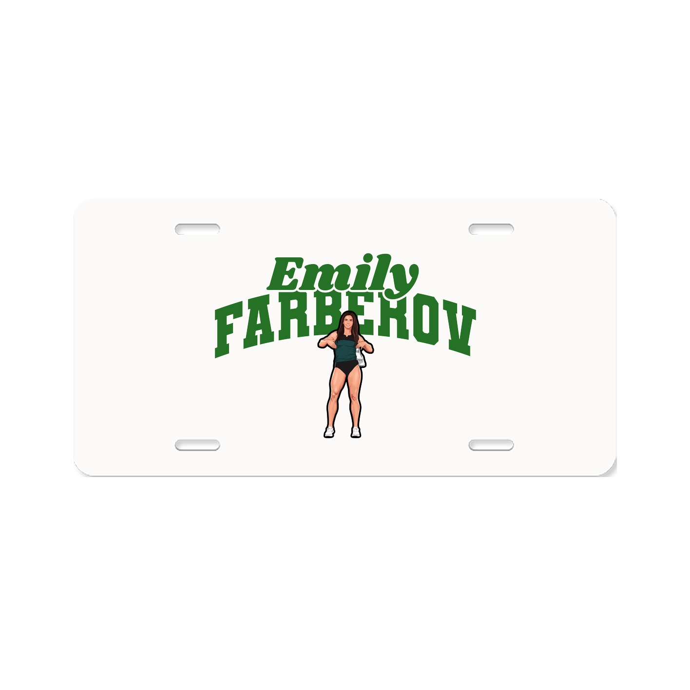 License Plate — Signature Arch in Classic
