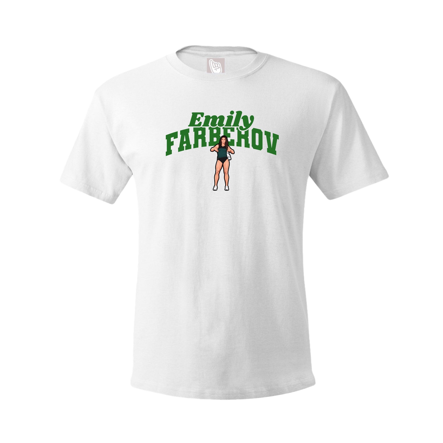 Youth Tee — Signature Arch in White