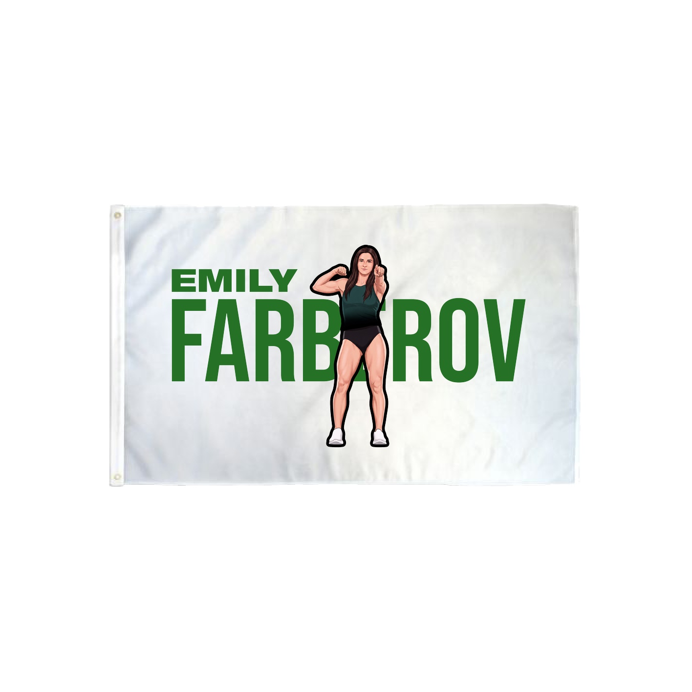 3x5 Flag — Player Name in Classic