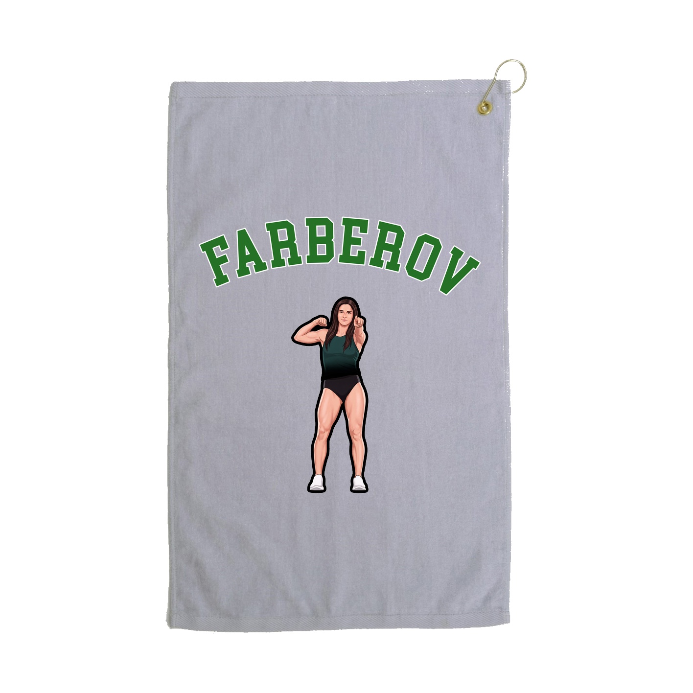 Golf Towel — Shirsey Arch in Grey
