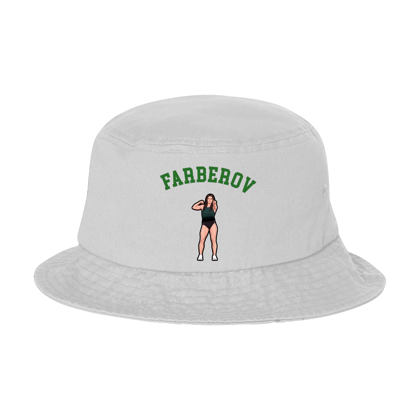 Bucket Cap — Shirsey Arch in White