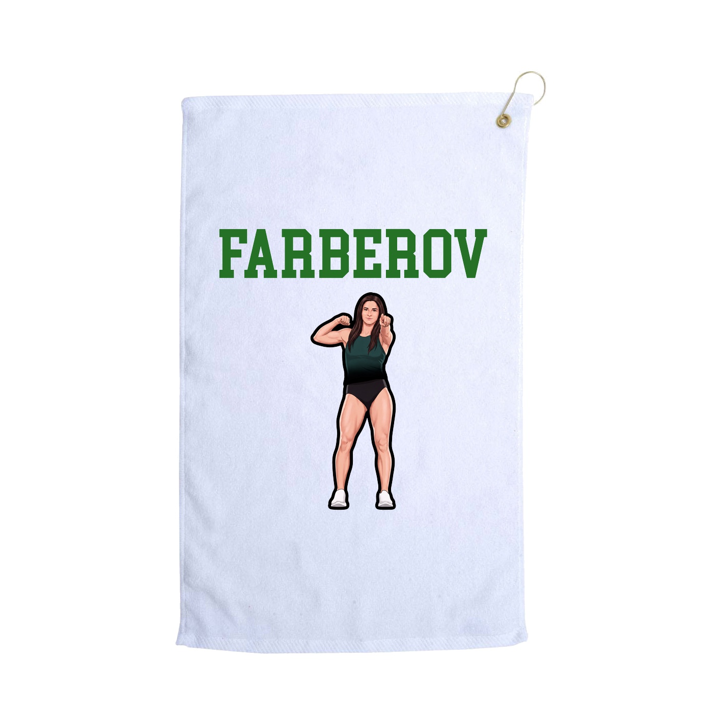 Golf Towel — Shirsey in White