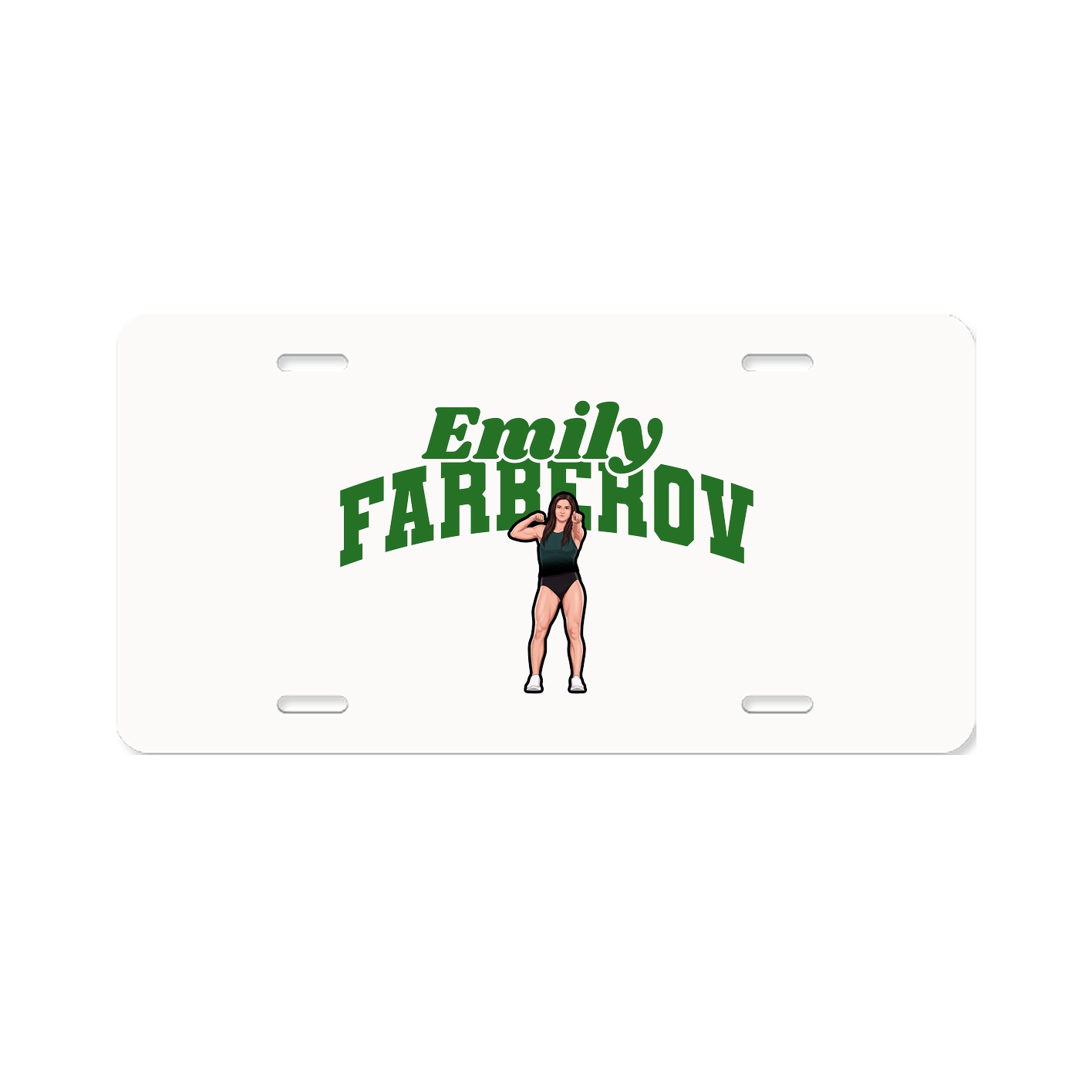 License Plate — Signature Arch in Classic