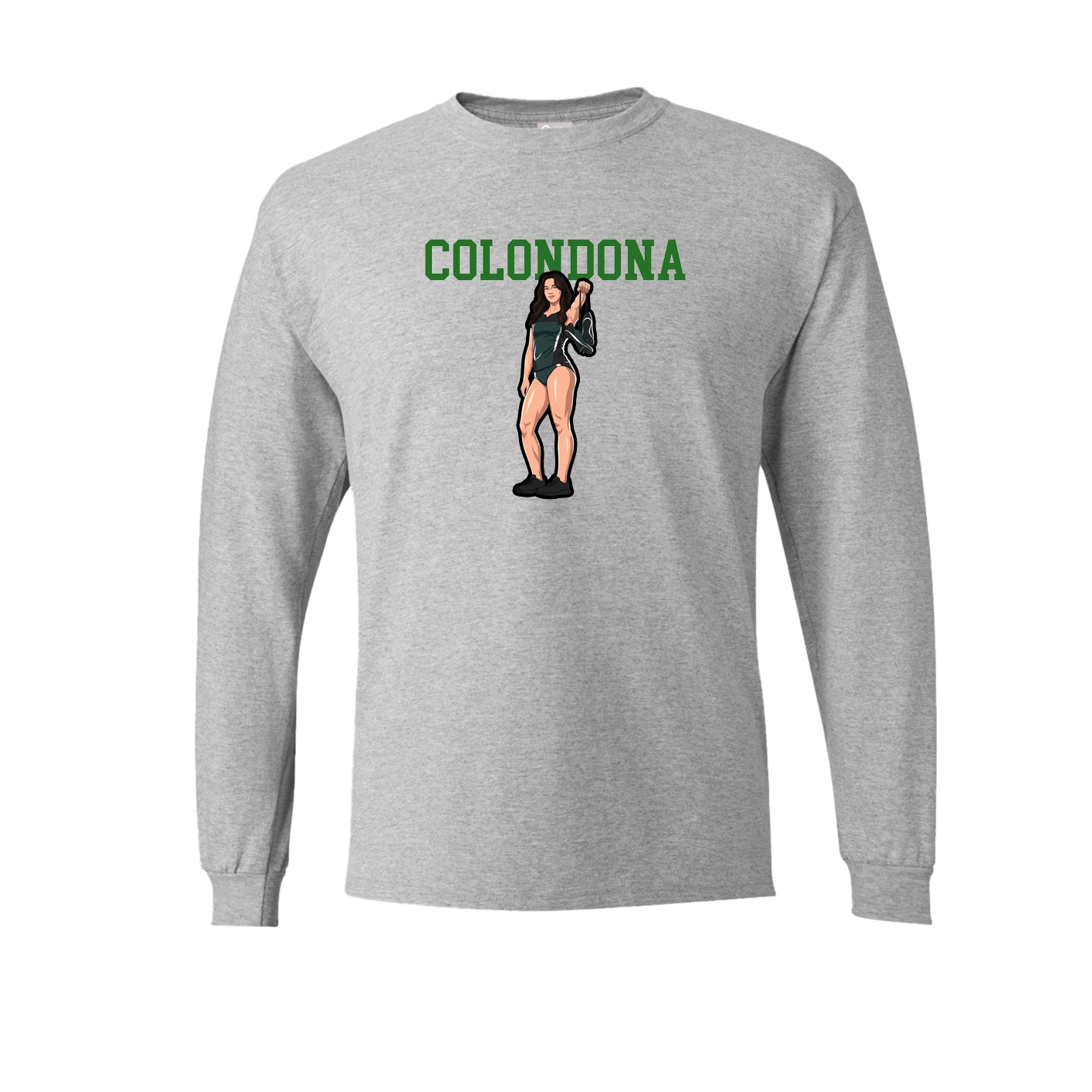 Long Sleeve Tee — Shirsey in Grey