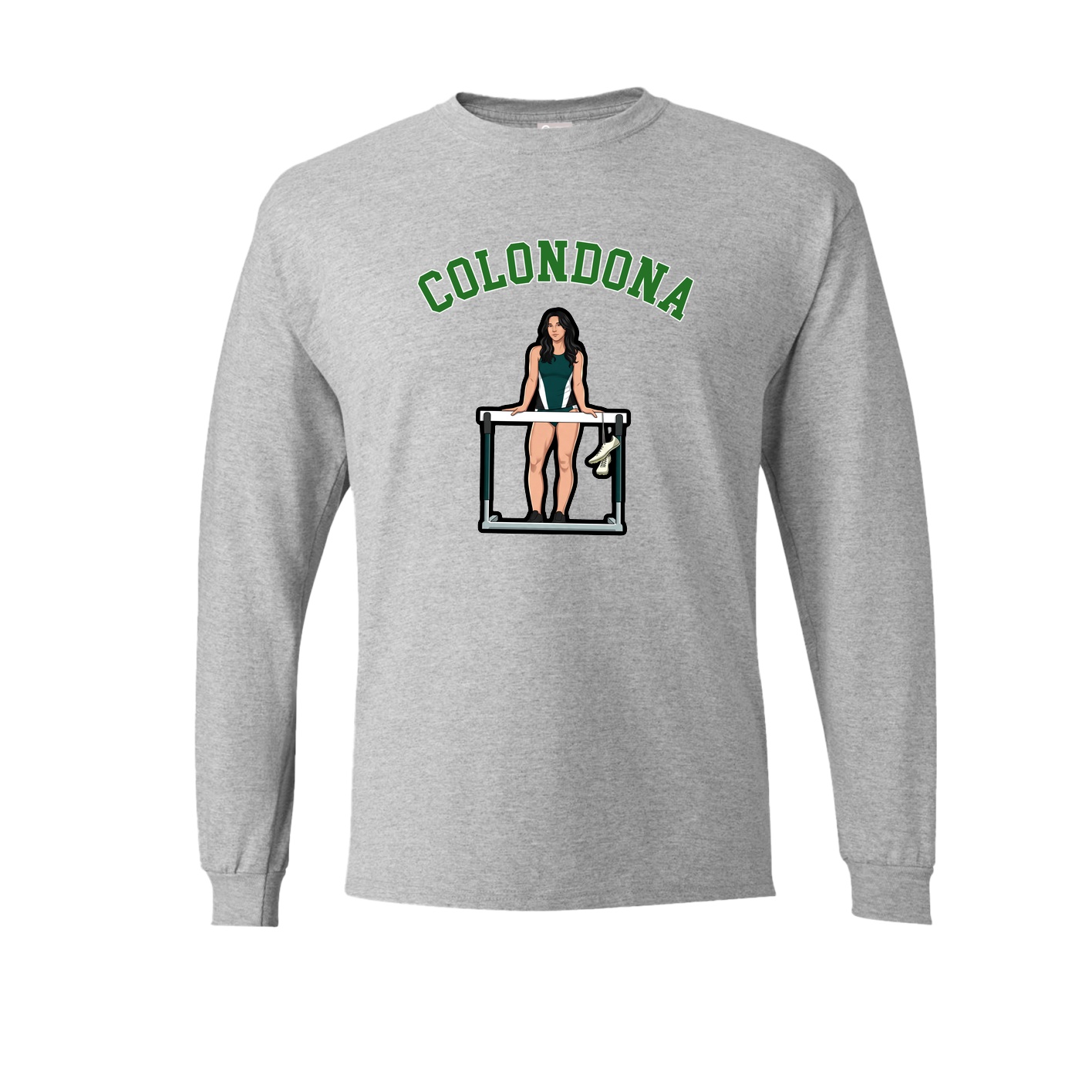 Long Sleeve Tee — Shirsey Arch in Grey