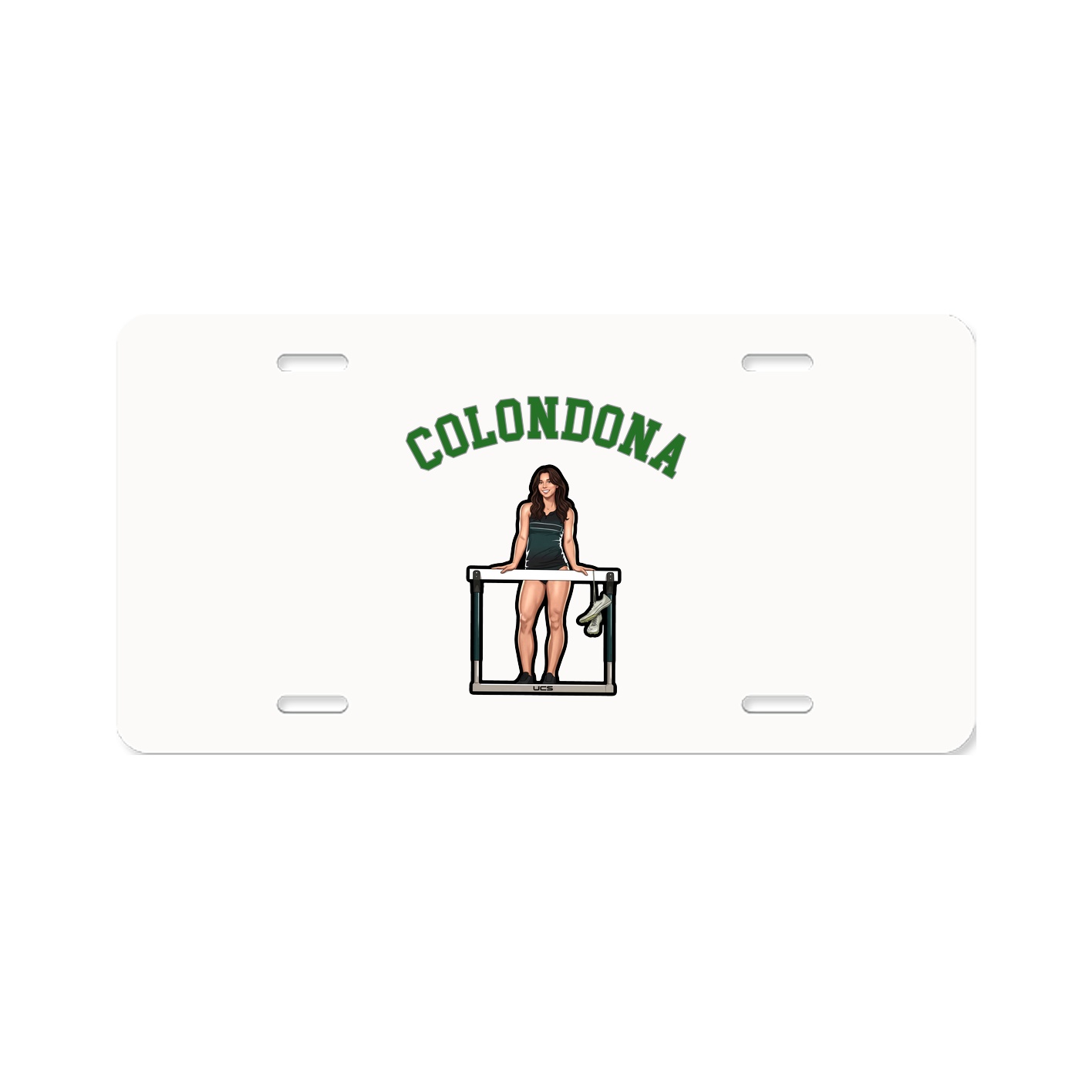 License Plate — Shirsey Arch in Classic