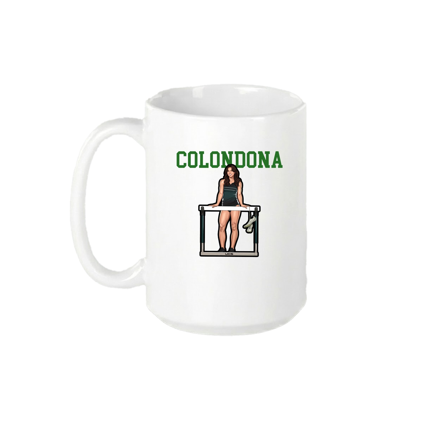 15oz Coffee Mug — Shirsey in White