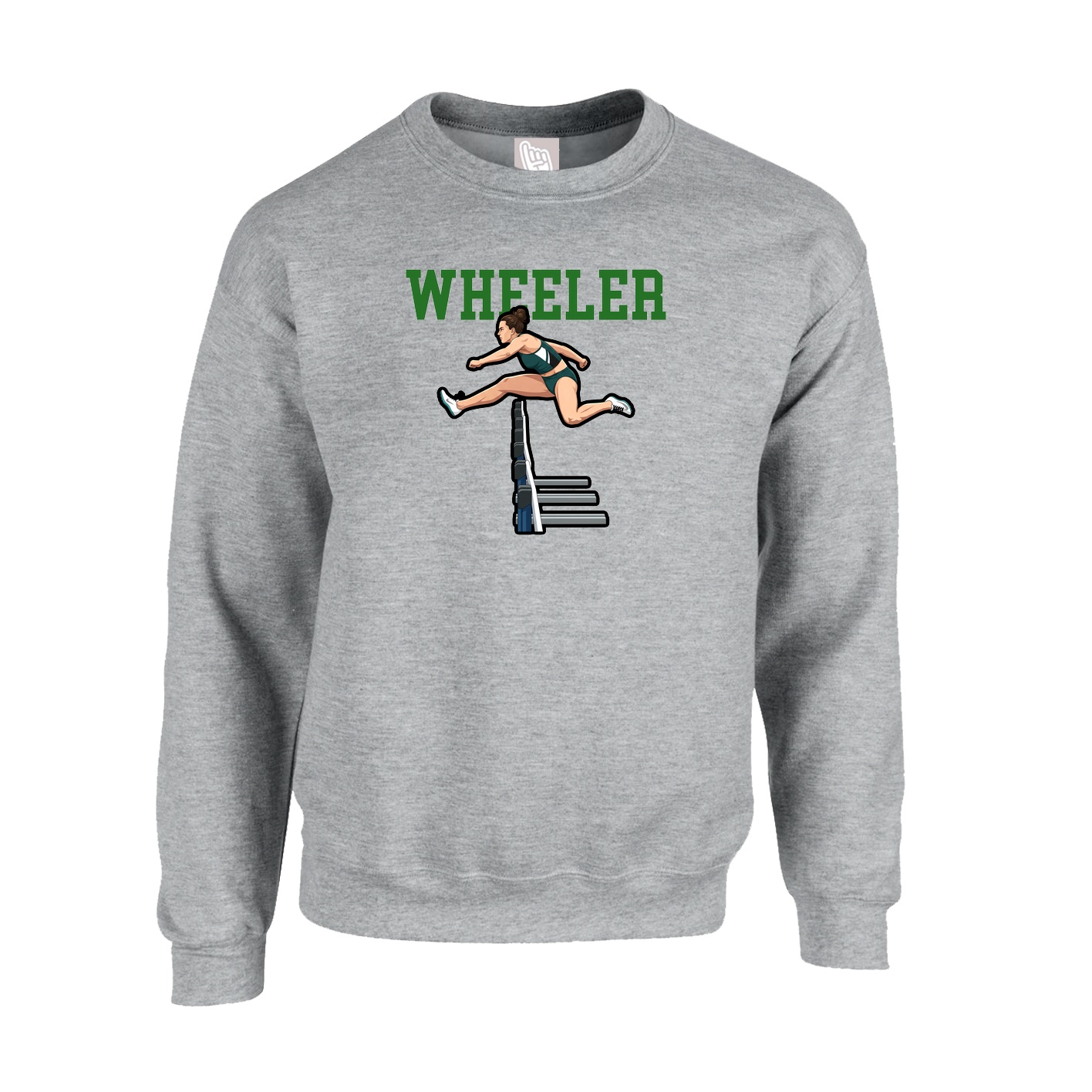 Fleece Crew — Shirsey in Grey