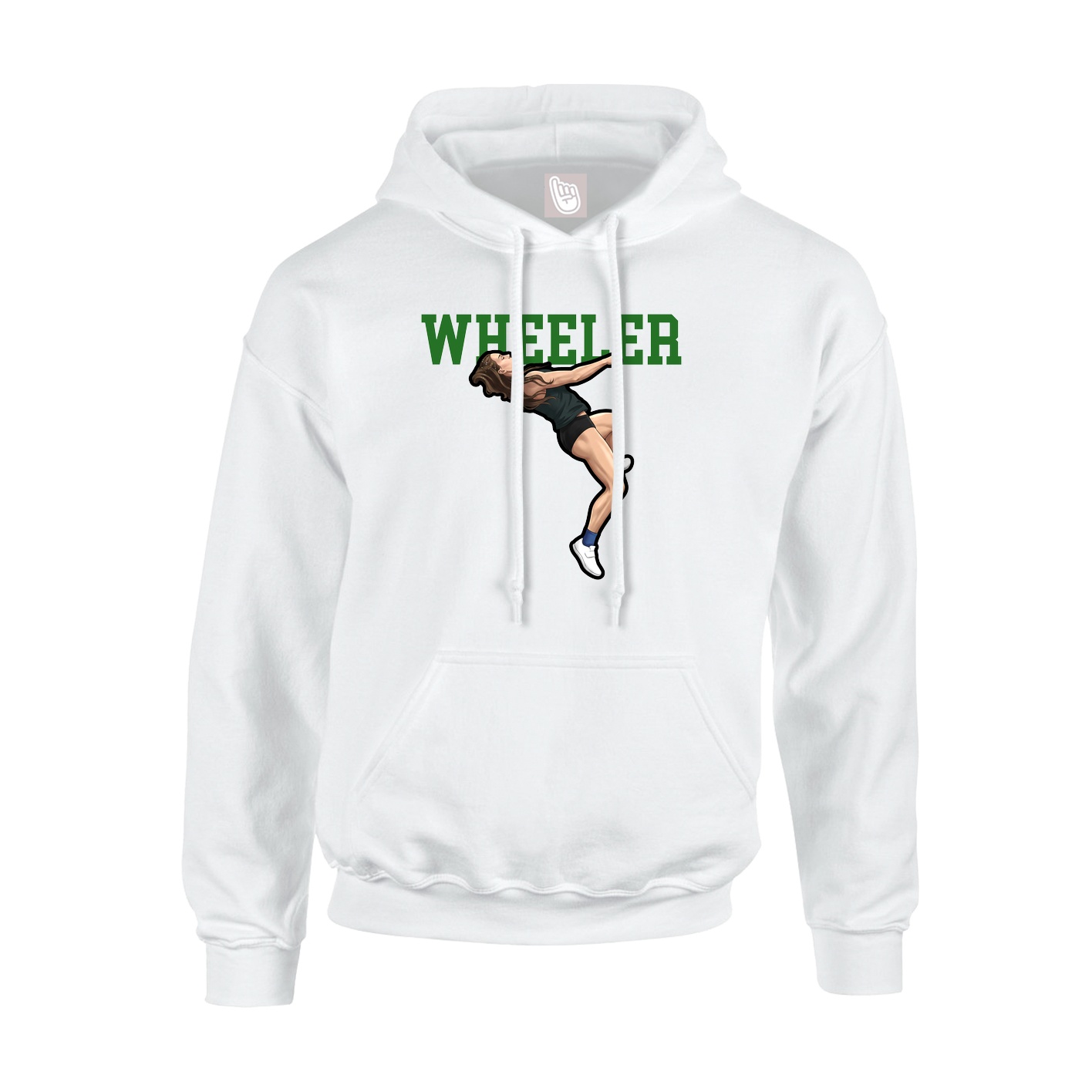 Hoodie — Shirsey in White