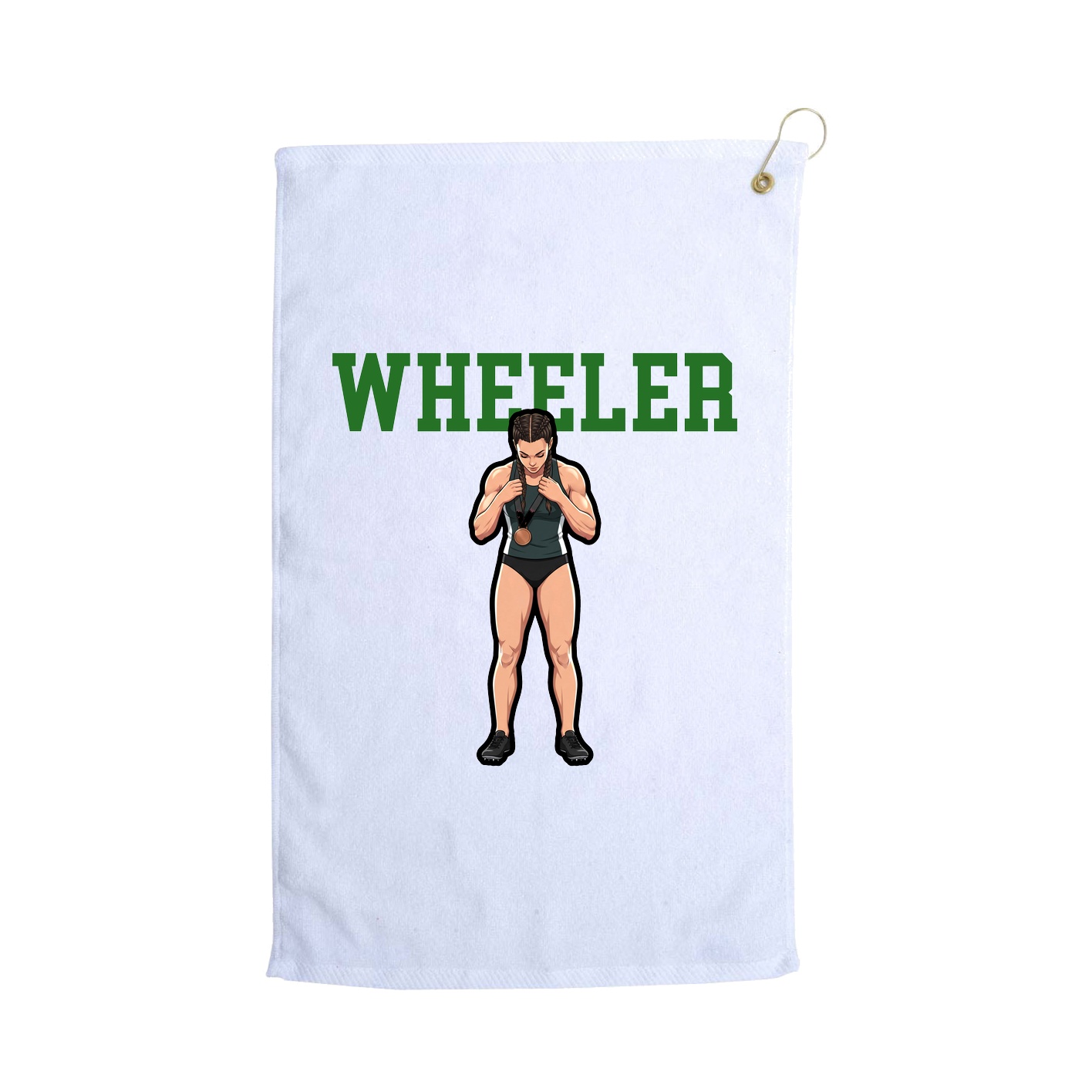 Golf Towel — Shirsey in White