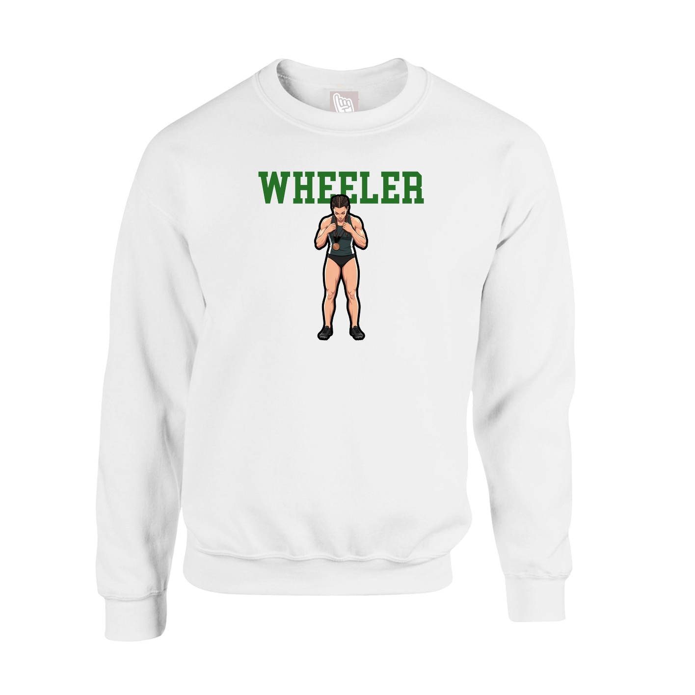 Fleece Crew — Shirsey in White