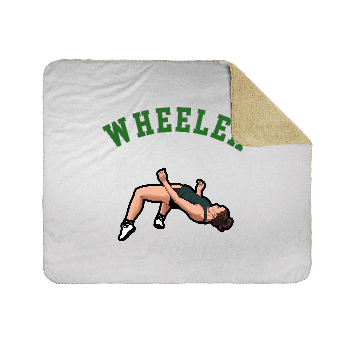 Throw Blanket — Shirsey Arch in White
