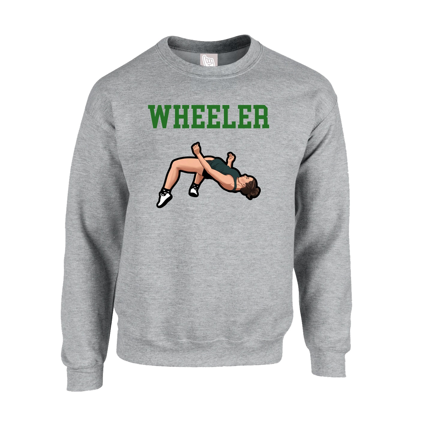 Fleece Crew — Shirsey in Grey