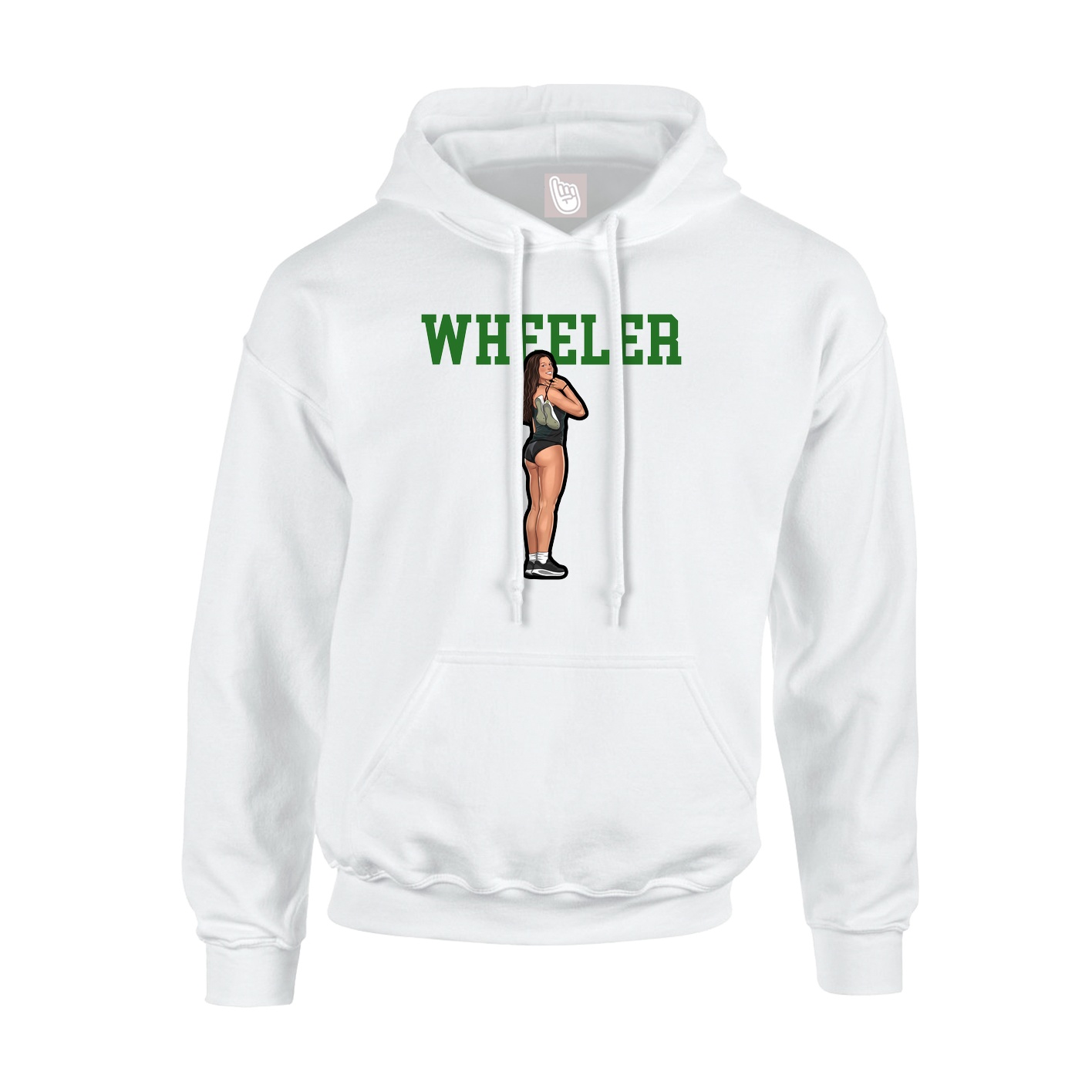 Youth Hoodie — Shirsey in White