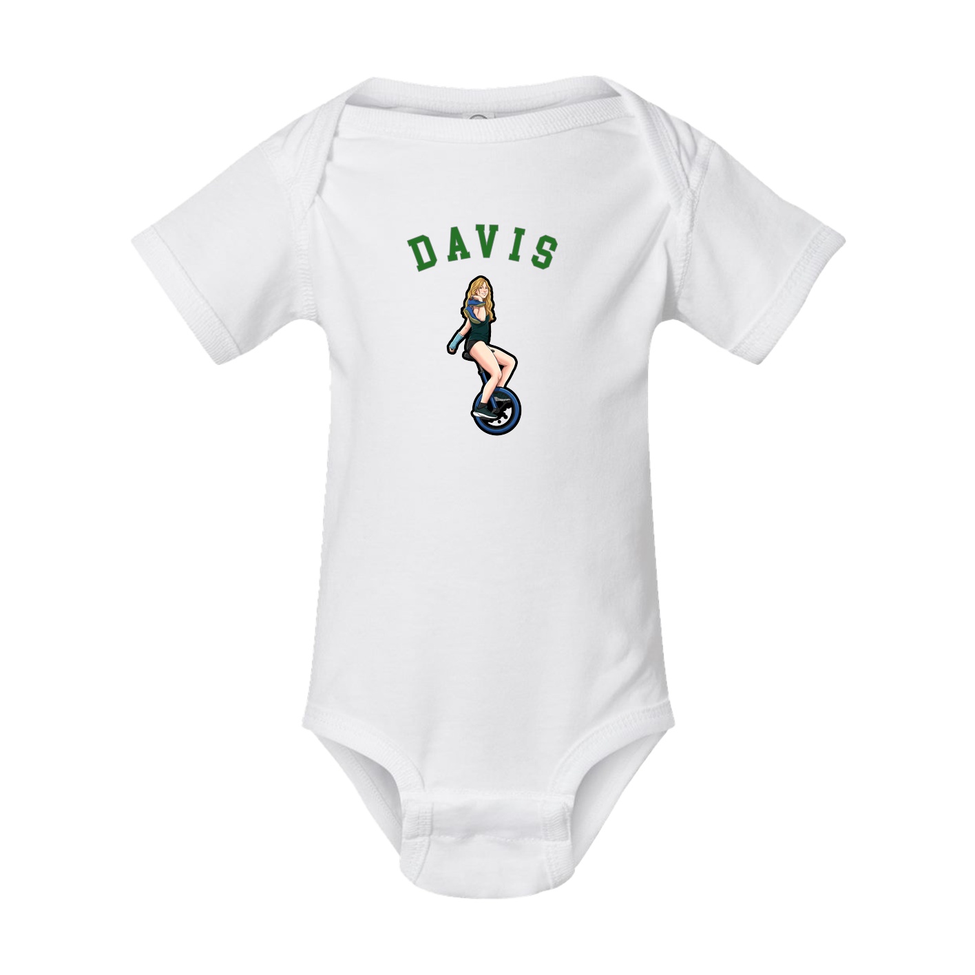 Baby Onesie — Shirsey Arch in White
