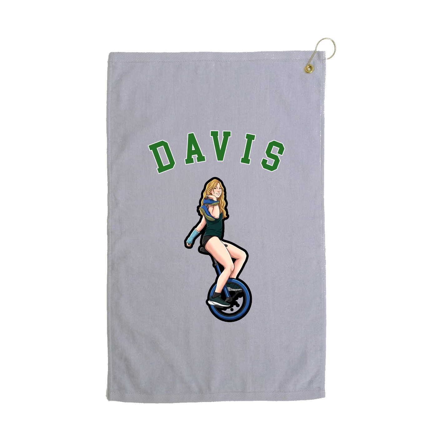 Golf Towel — Shirsey Arch in Grey
