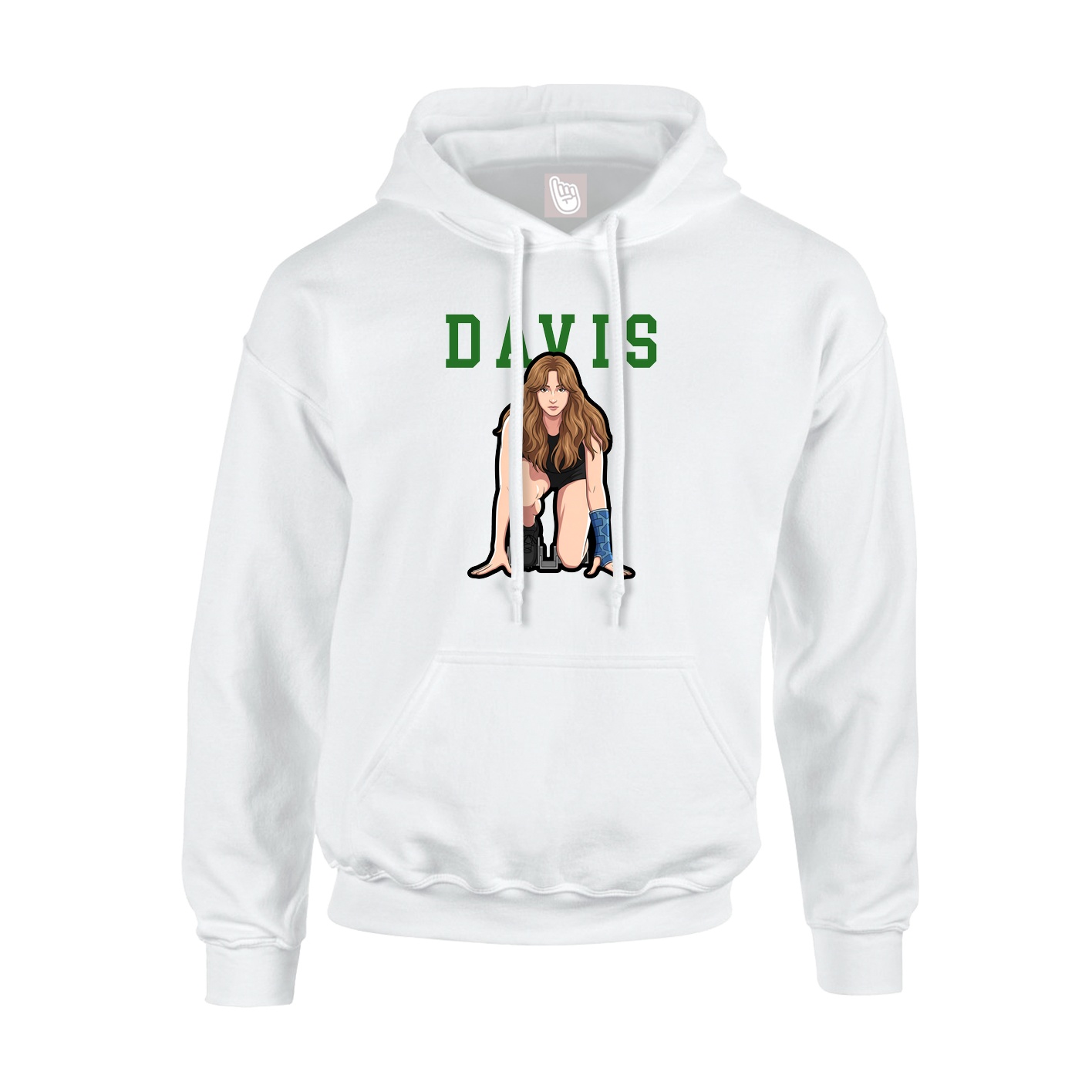 Hoodie — Shirsey in White