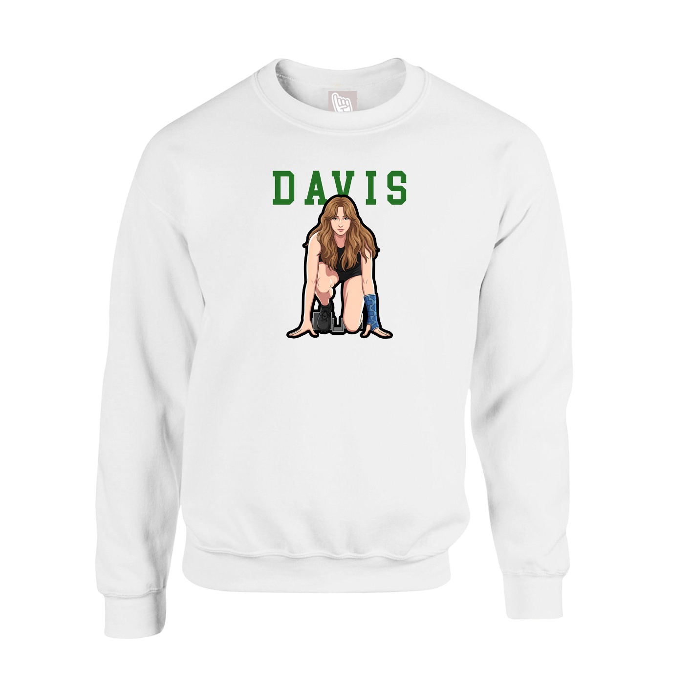 Fleece Crew — Shirsey in White