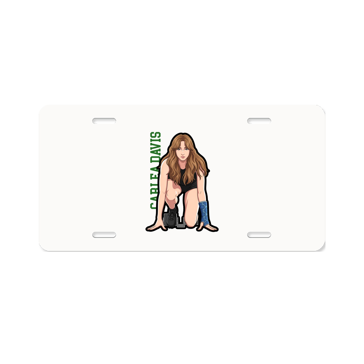 Aluminum License Plate