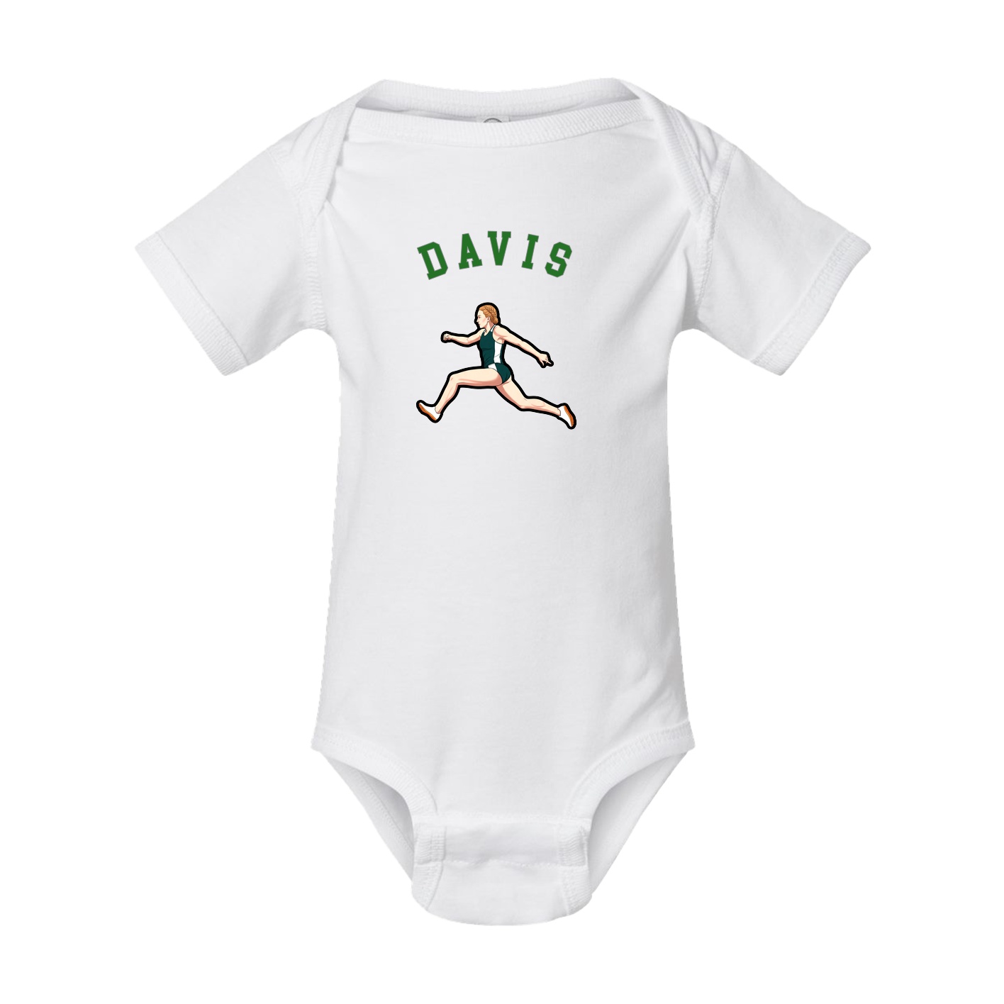 Baby Onesie — Shirsey Arch in White