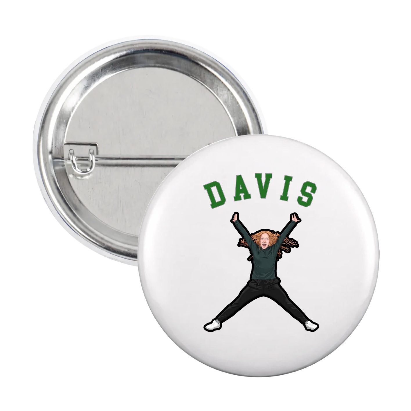 Game Day Button — Shirsey Arch in White