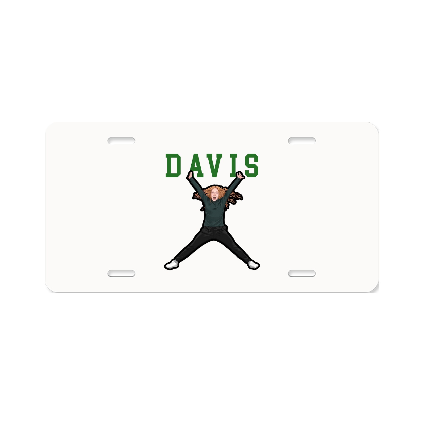 License Plate — Shirsey in Classic