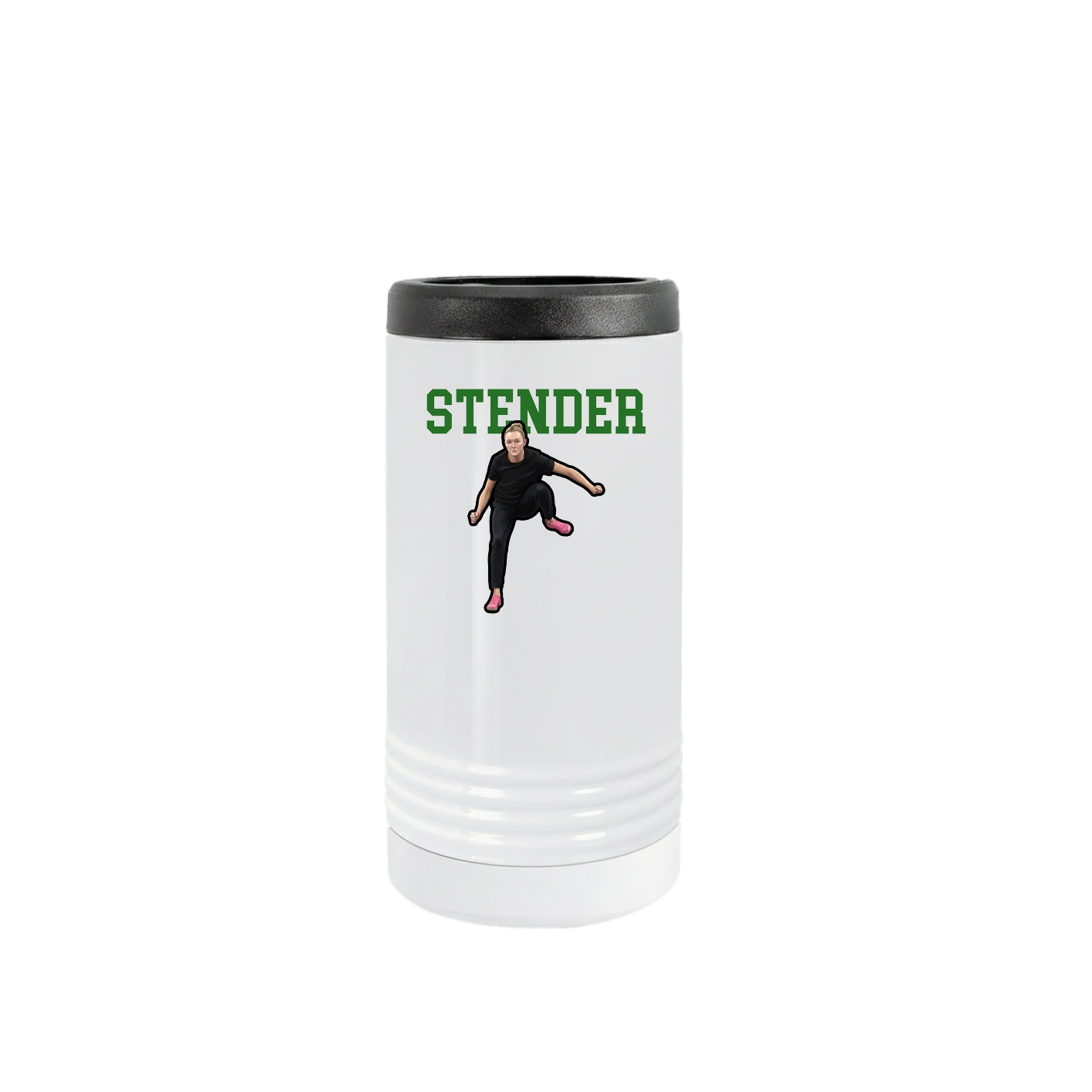 Slim Beverage Holder — Shirsey in White