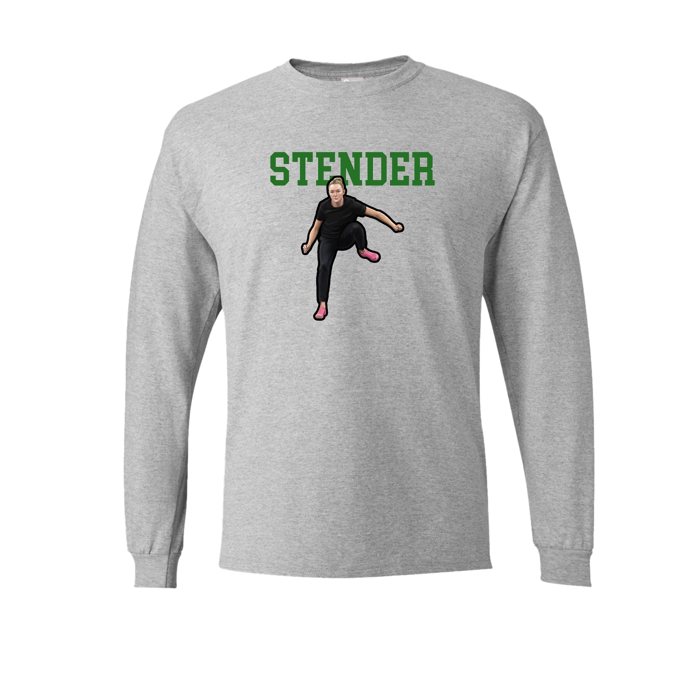 Long Sleeve Tee — Shirsey in Grey