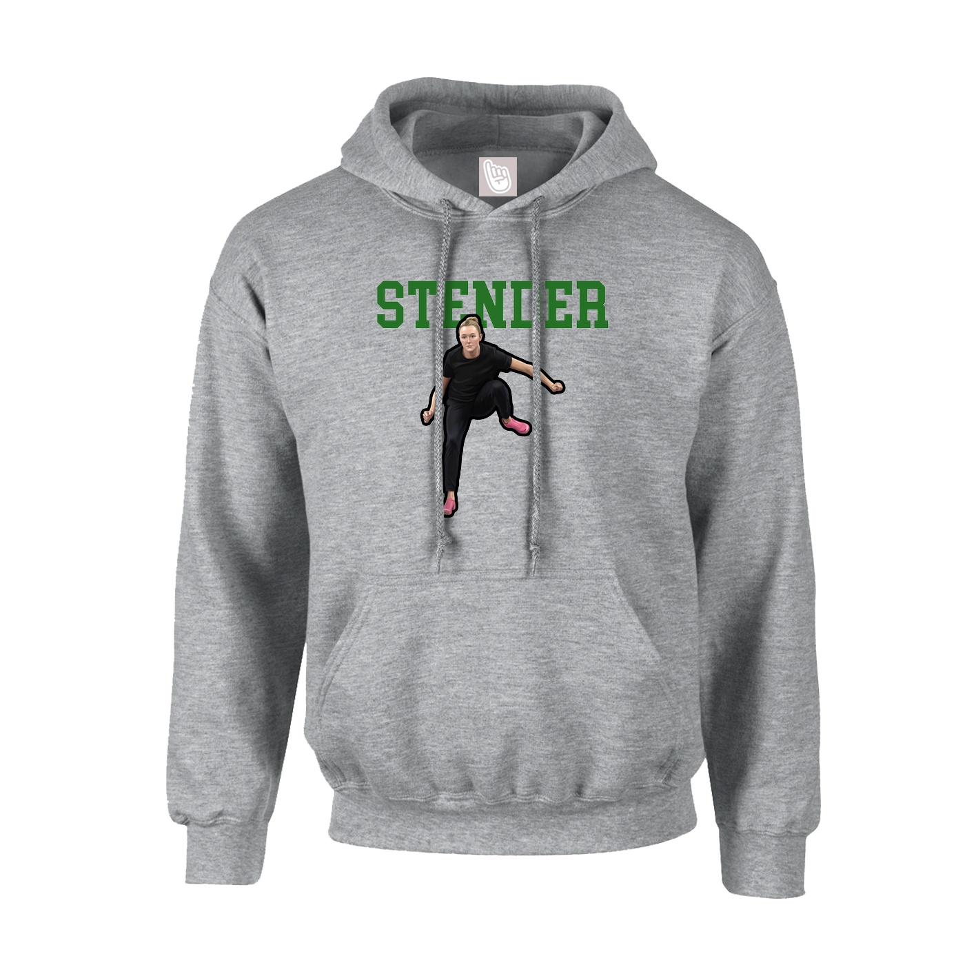 Hoodie — Shirsey in Grey