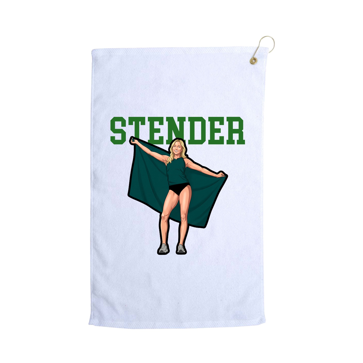 Golf Towel — Shirsey in White