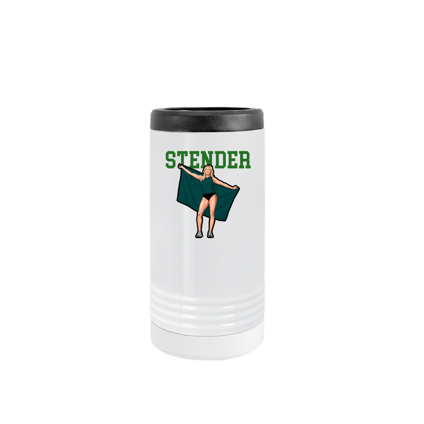 Slim Beverage Holder — Shirsey in White