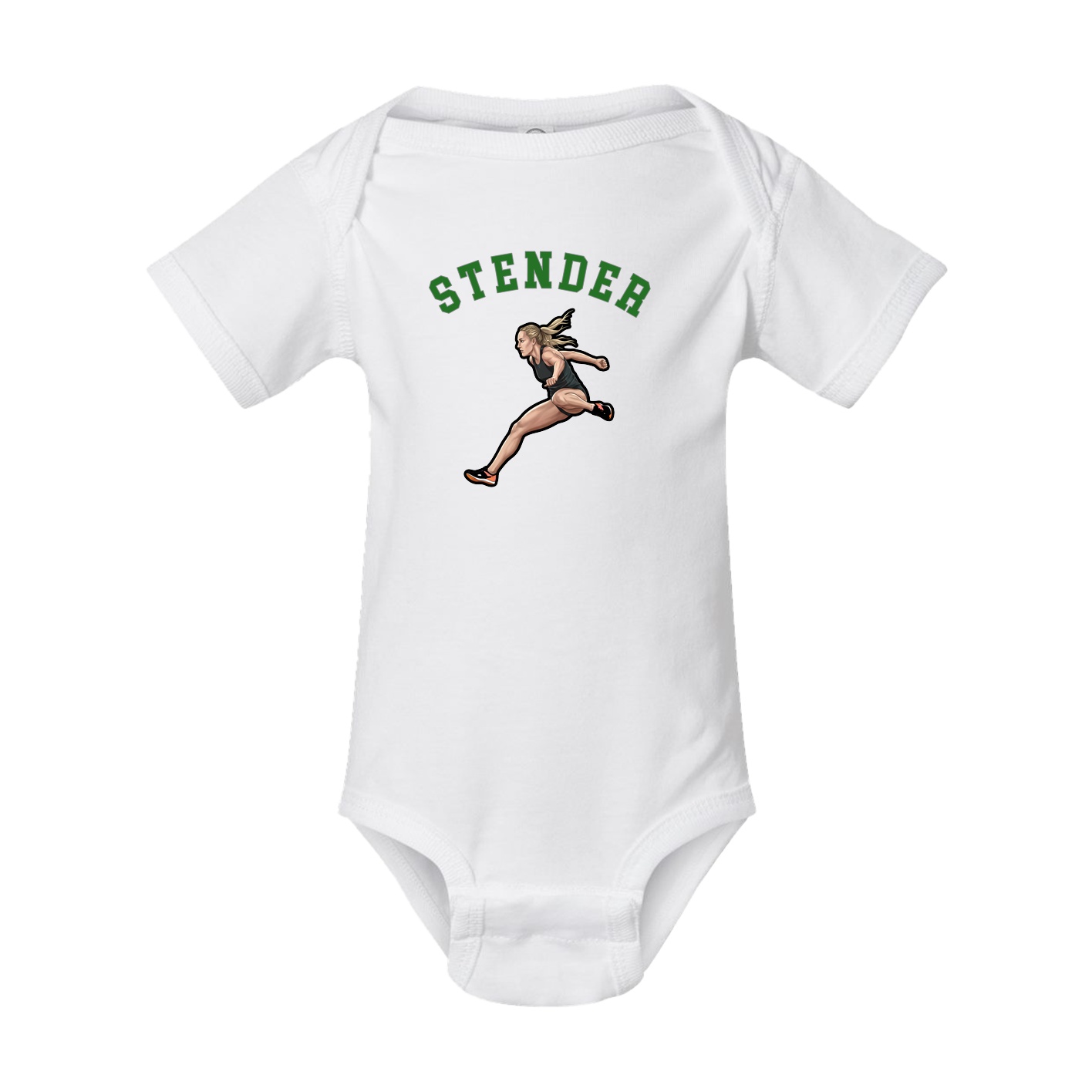 Baby Onesie — Shirsey Arch in White