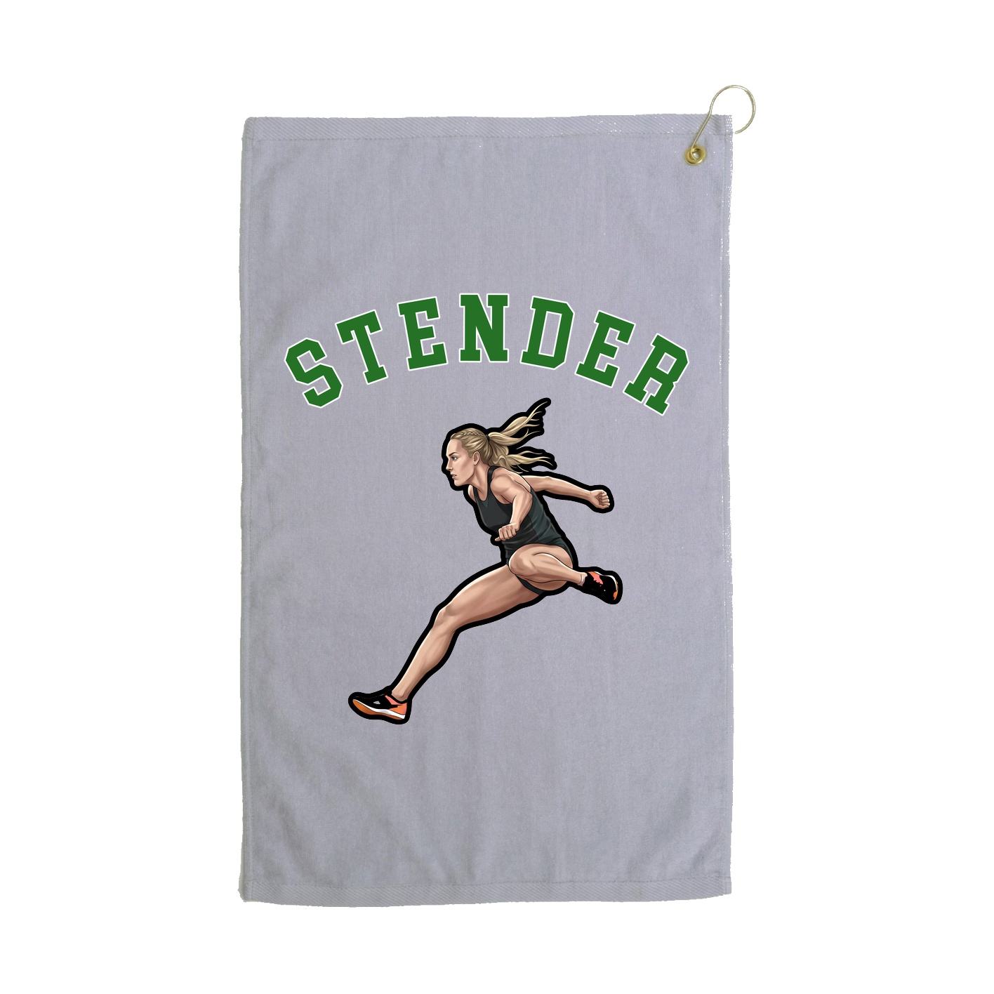 Golf Towel — Shirsey Arch in Grey