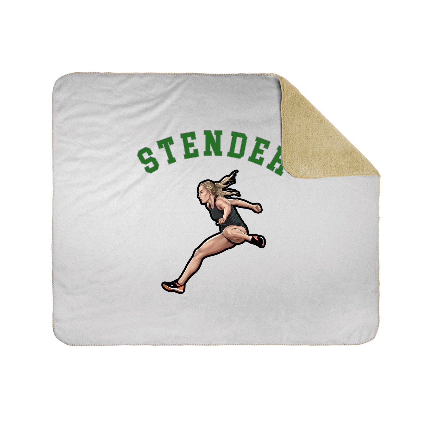 Throw Blanket — Shirsey Arch in White