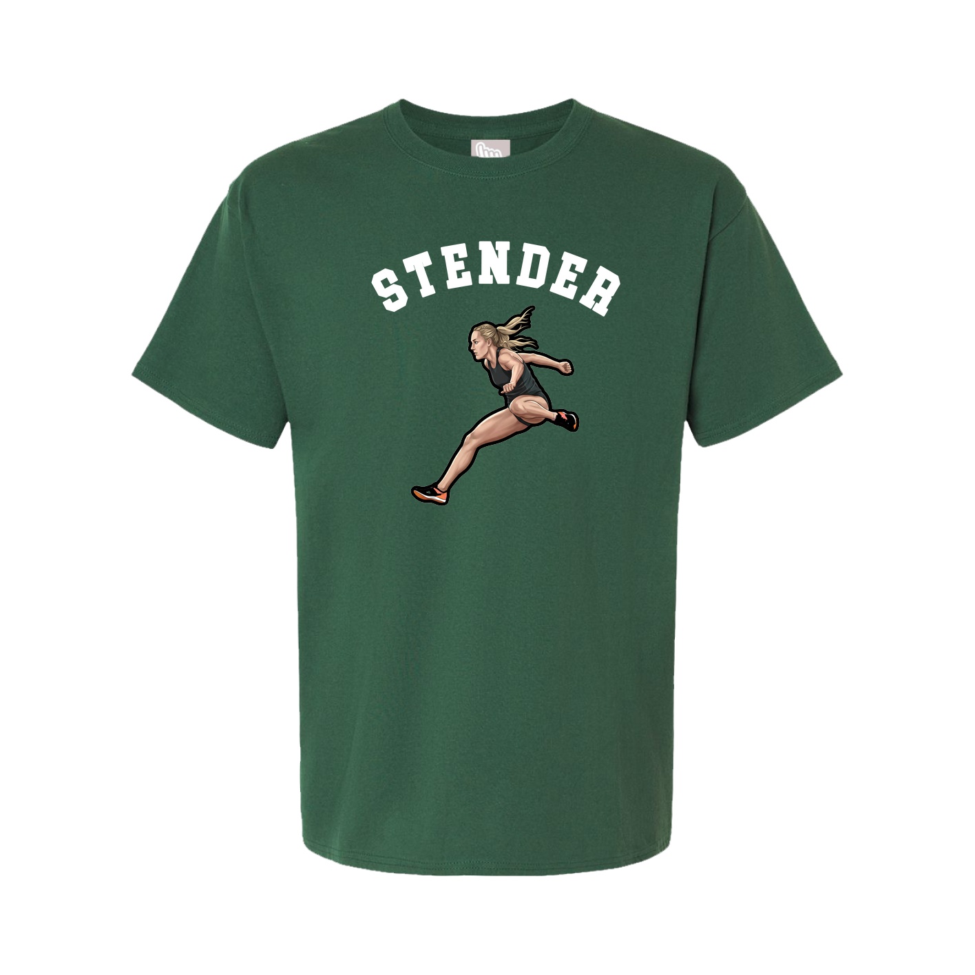 Youth Tee — Shirsey Arch in Green