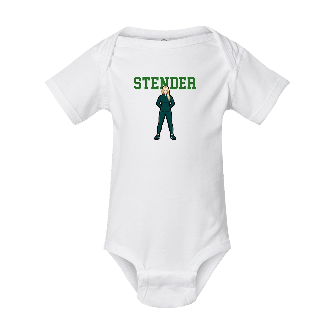 Baby Onesie — Shirsey in White